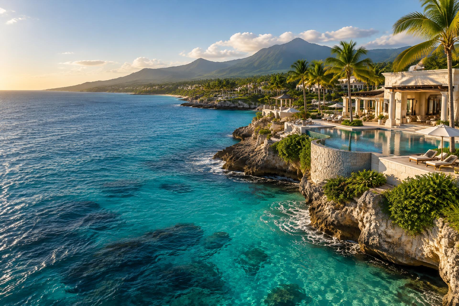 Caribbean coastline at VIP Style Vacation